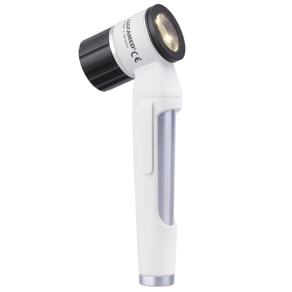 Luxascope Dermatoscope LED 2.5 V, branco